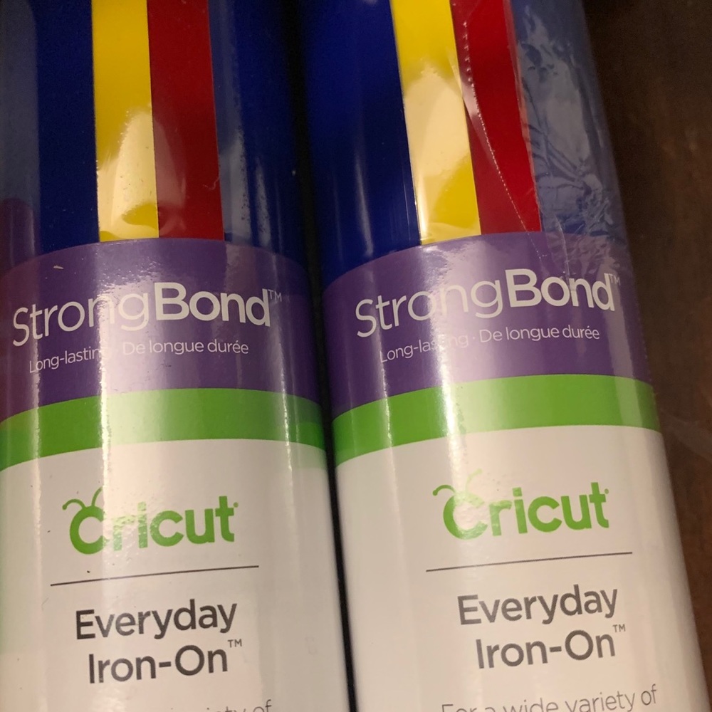 2 New roll Cricut Everyday Iron-On Vinyl